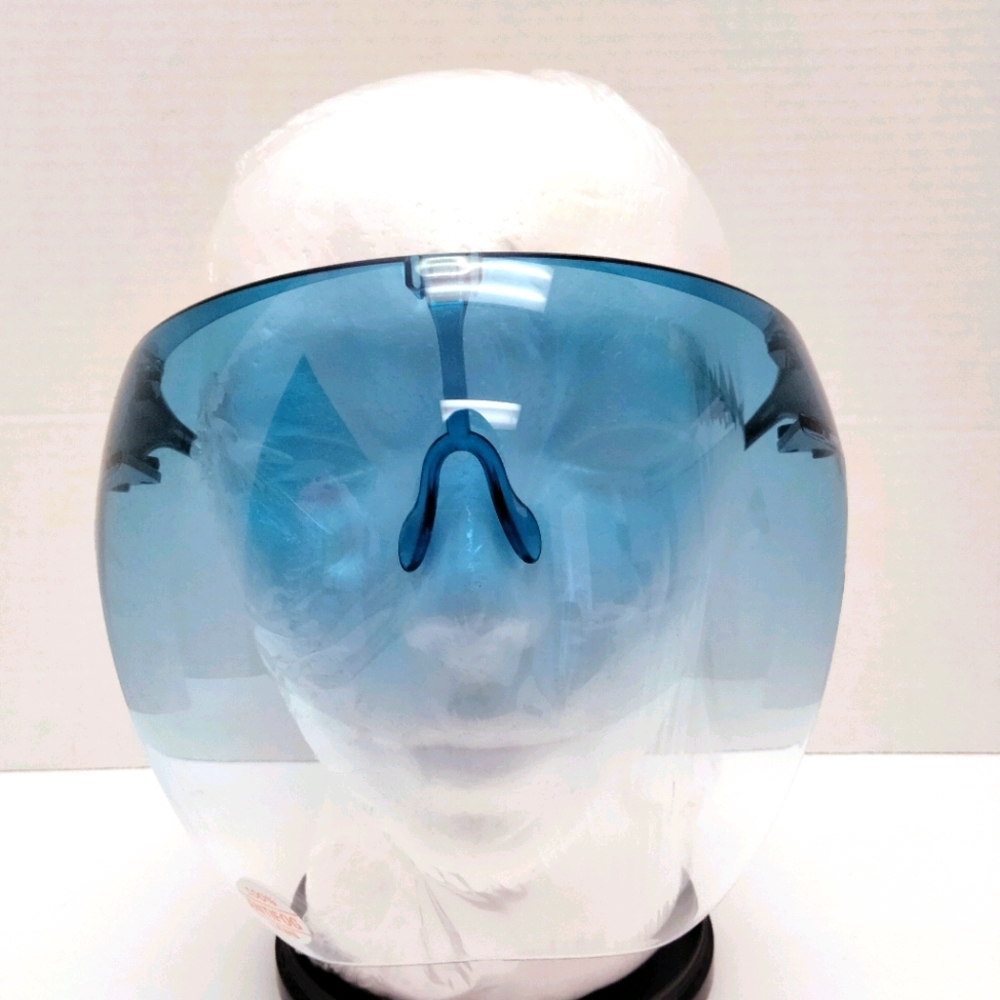Blue Ombre Full Face Visor Goggle Sunglasses